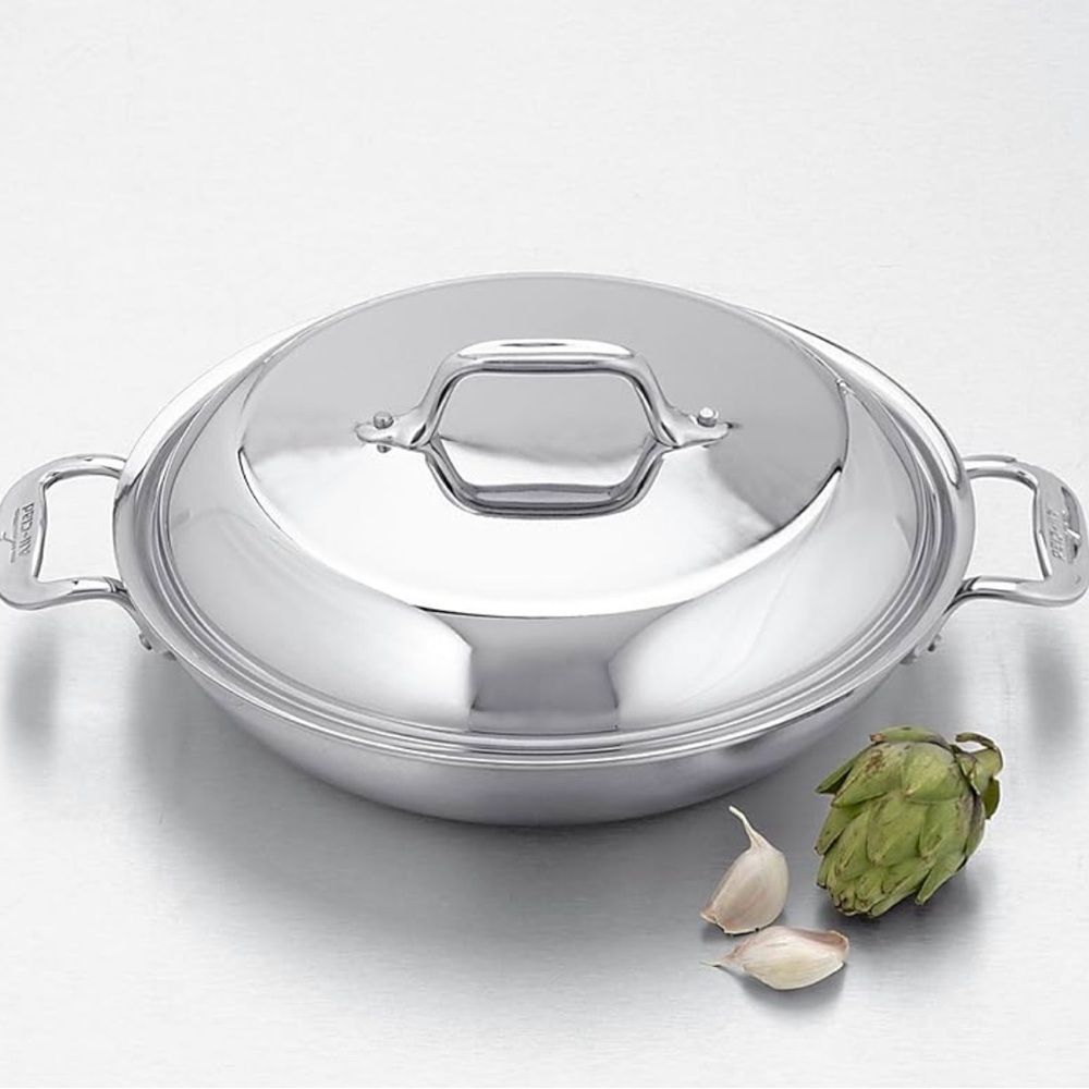 🥘HP🥘All Clad Petite Master Chef Braiser Pan wLid